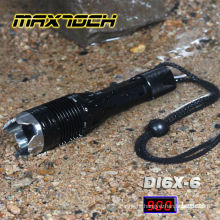 Maxtoch DI6X-6 18650 T6 Aluminum Waterpoof Attack Head Military Flashlight